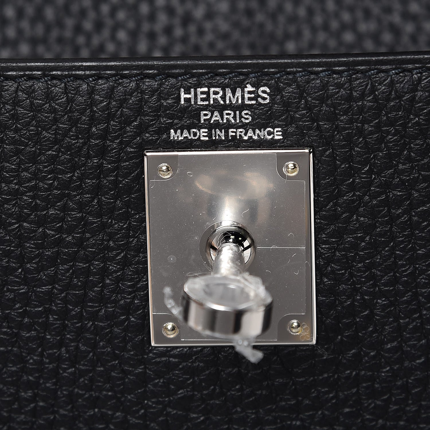 Hermes Taurillon Clemence Kelly Ado Backpack Black 6 of 8