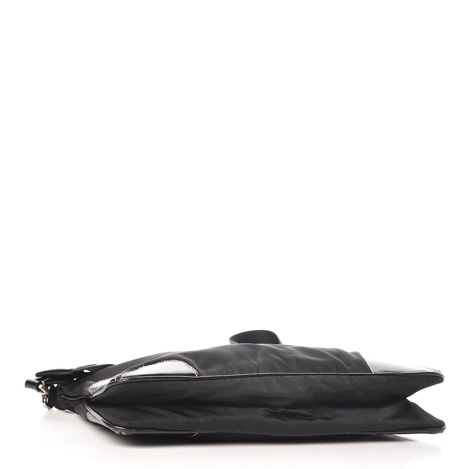 Prada Tessuto Nylon Shoulder Bag Black 4 of 10