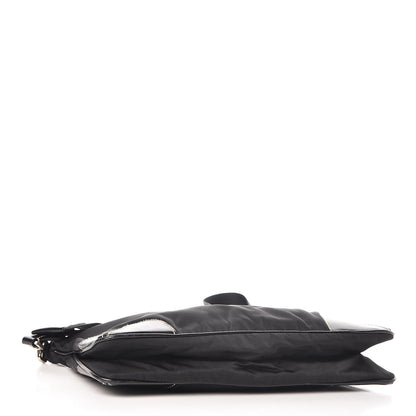 Prada Tessuto Nylon Shoulder Bag Black 4 of 10