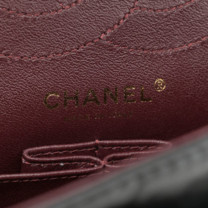Chanel Aged Calfskin Lucky Charms 2.55 Reissue 225 Flap Black 6 of 11