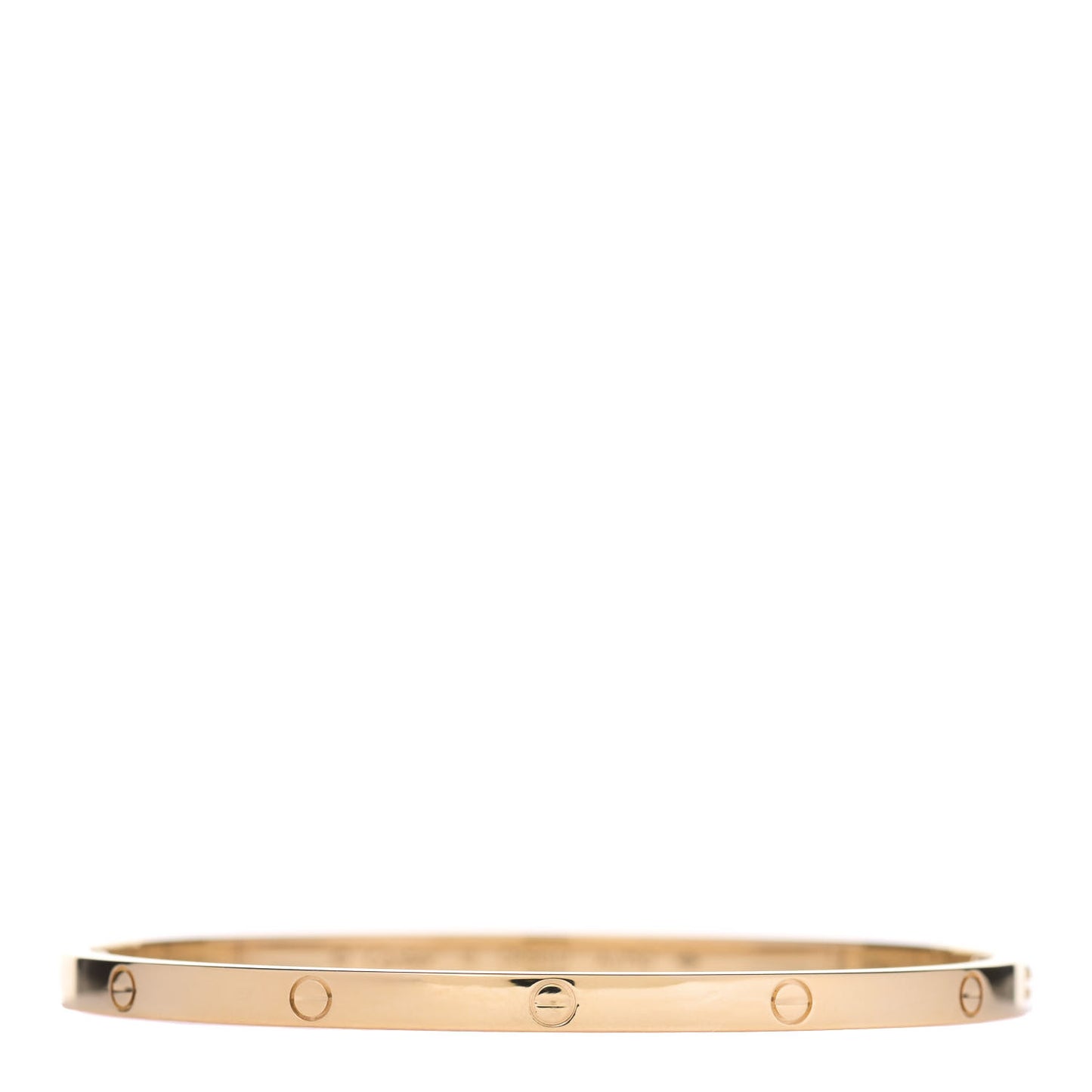 18K Yellow Gold Small LOVE Bracelet 18