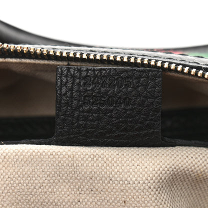 Gucci Calfskin Vintage Web Medium Boston Black 7 of 11