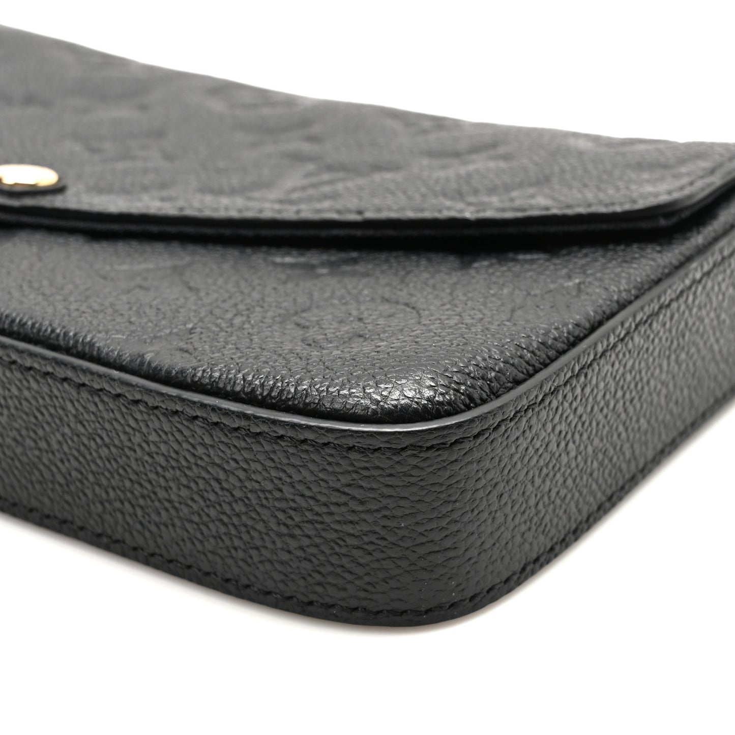 Empreinte Pochette Felicie Chain Wallet Black