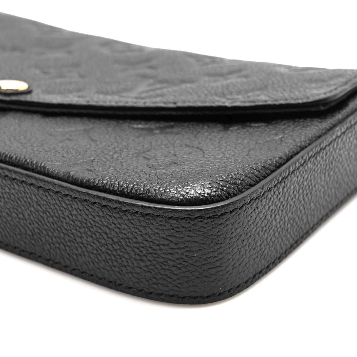 Louis Vuitton Empreinte Pochette Felicie Chain Wallet Black 9 of 9