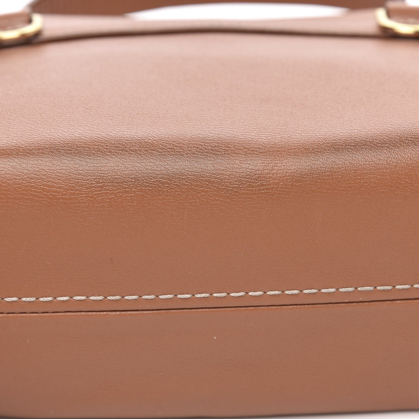 3.1 Smooth Calfskin Mini Alix Top Handle Satchel Tan