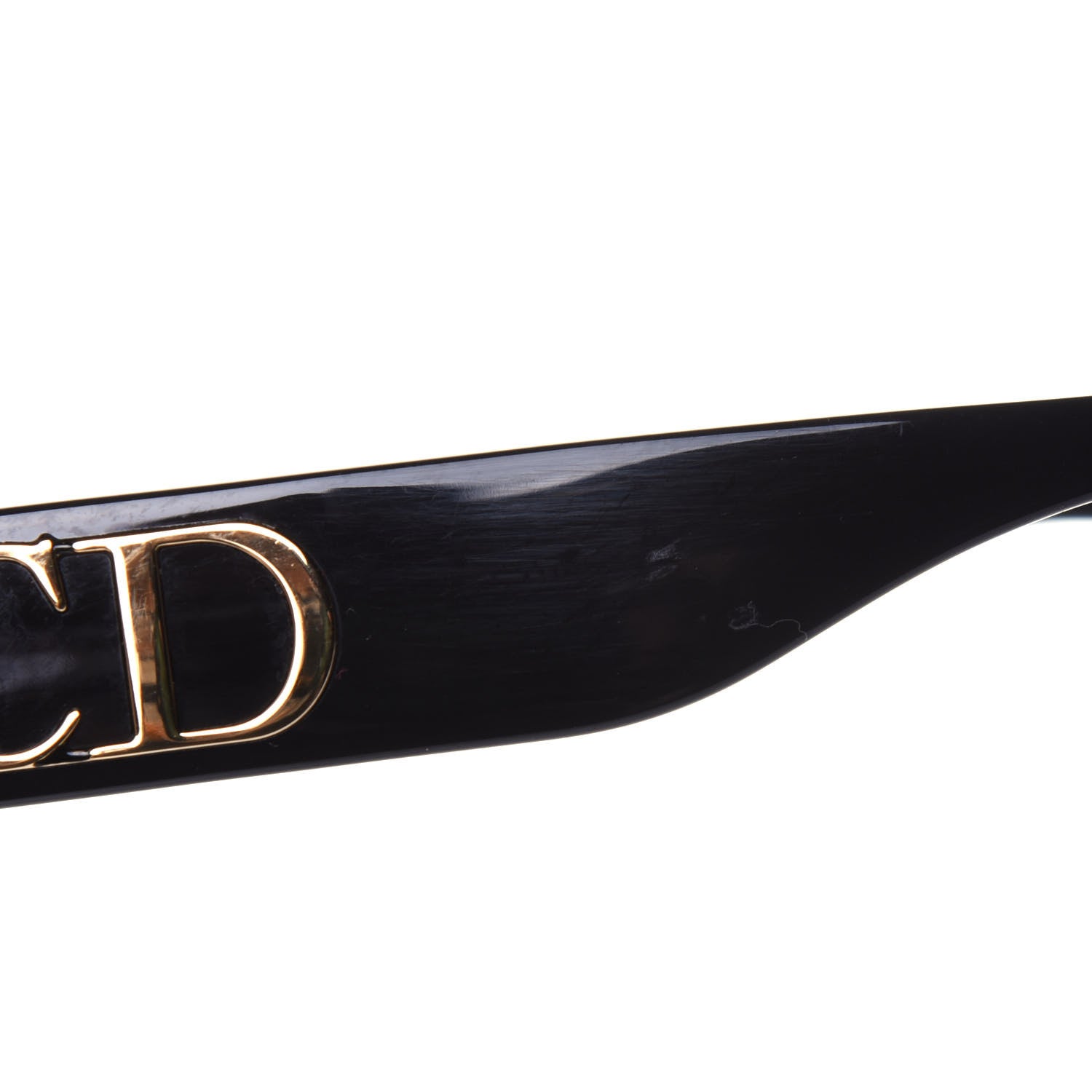 Christian Dior CHRISTIAN Acetate Square DDior Sunglasses Black 7 of 8