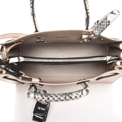 Saint Laurent Calfskin Embossed Python Baby Sac De Jour Powder Pink 5 of 6