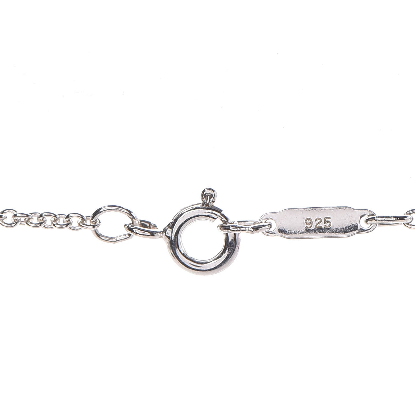 Sterling Silver 1837 Interlocking Circles Pendant Necklace