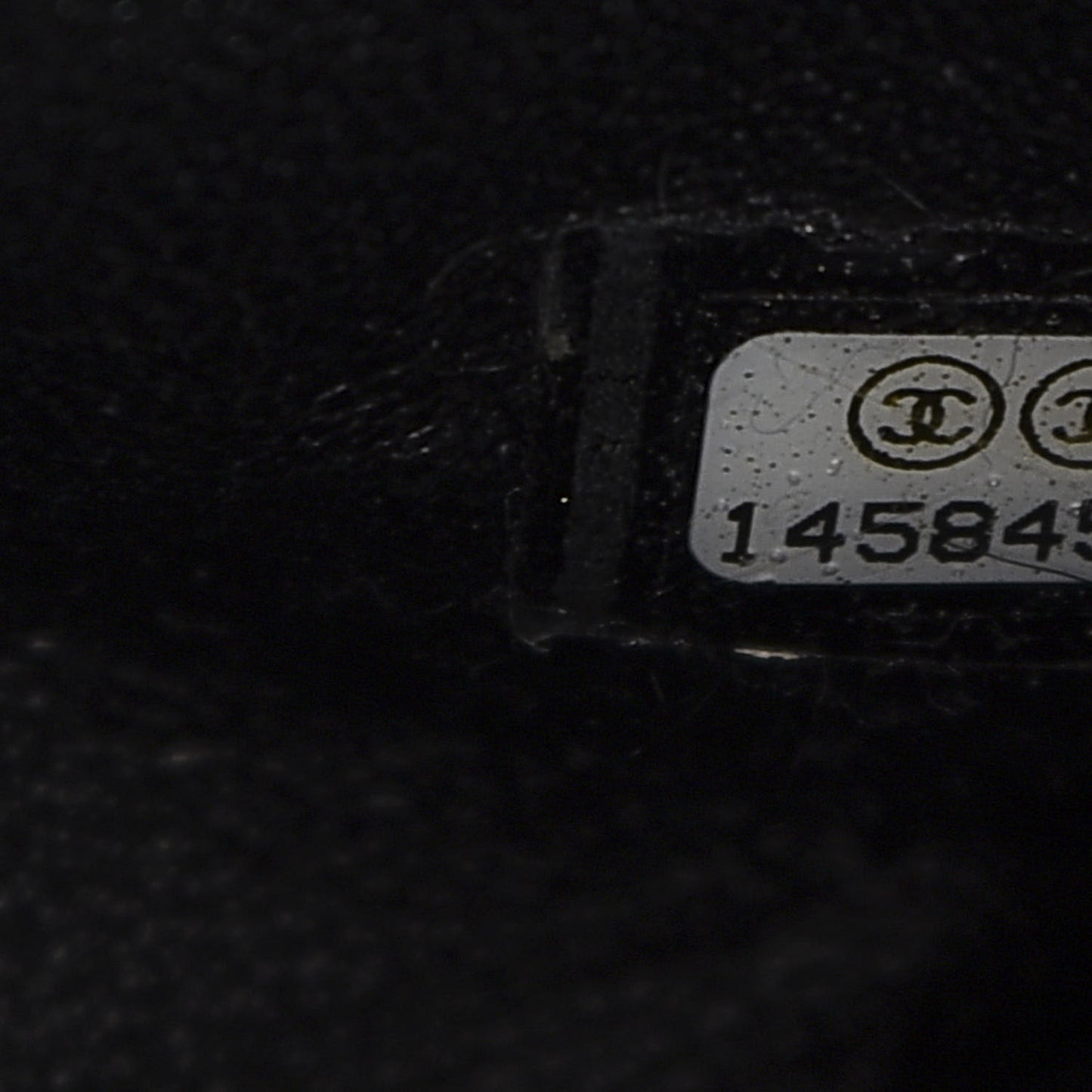 Distressed Patent Quilted 2.55 Reissue 226 Flap Black