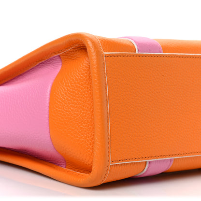 Marc Jacobs Grained Calfskin Small The Tote Bag Pink Orange 7 of 8
