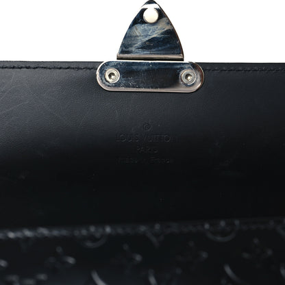 Louis Vuitton Monogram Glace Anouchka Pochette MM Black 9 of 9