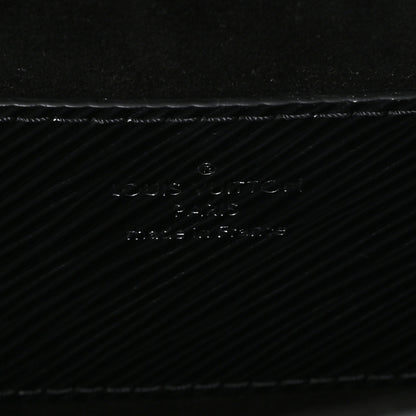 Louis Vuitton Epi Whipstitch Heart Twist Shoulder Bag MM Black 6 of 9