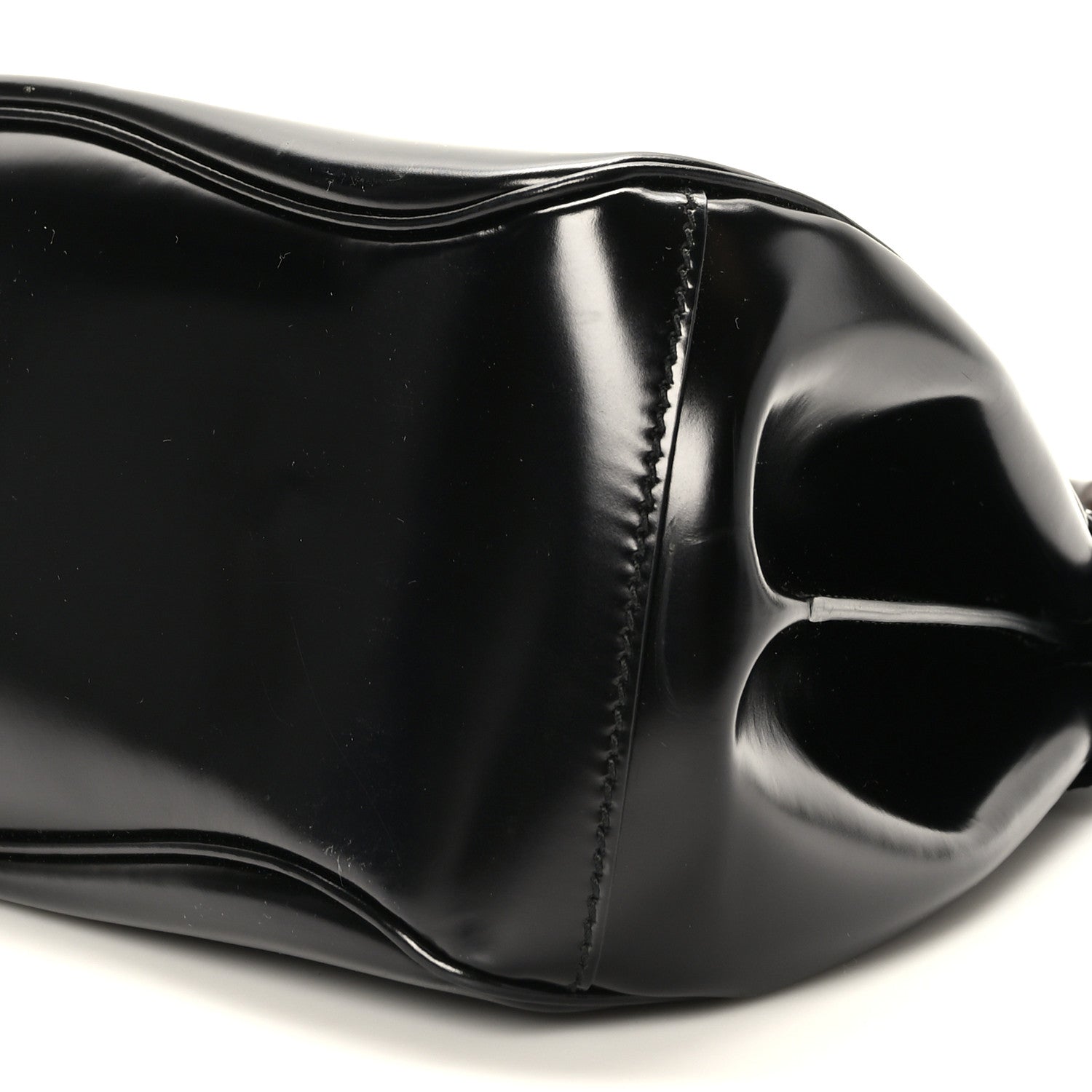 Gucci Regent Calfskin Bamboo Medium Lady Lock Top Handle Bag Black 10 of 10