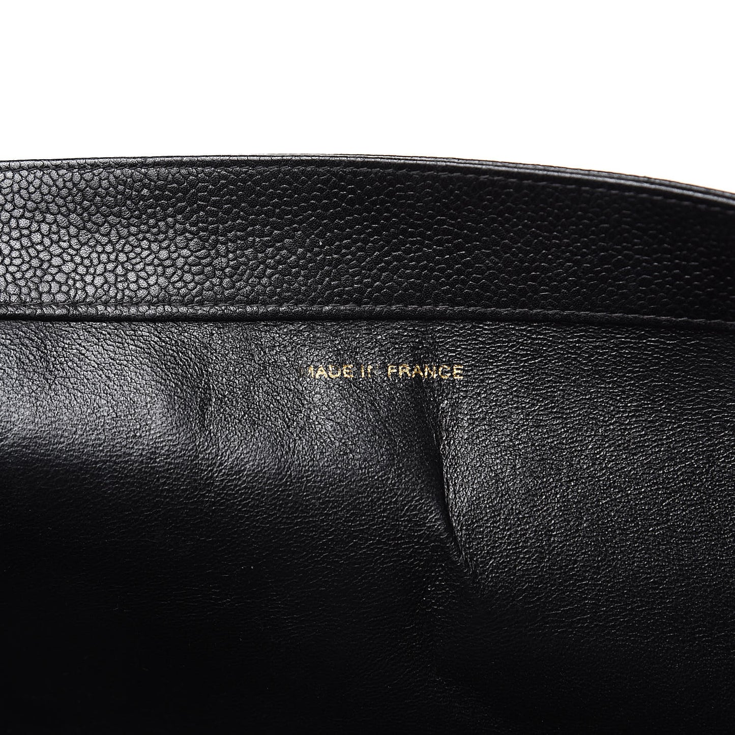 Caviar CC Shoulder Bag Black