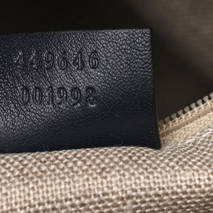 Gucci Microguccissima Medium Boston Navy 7 of 13