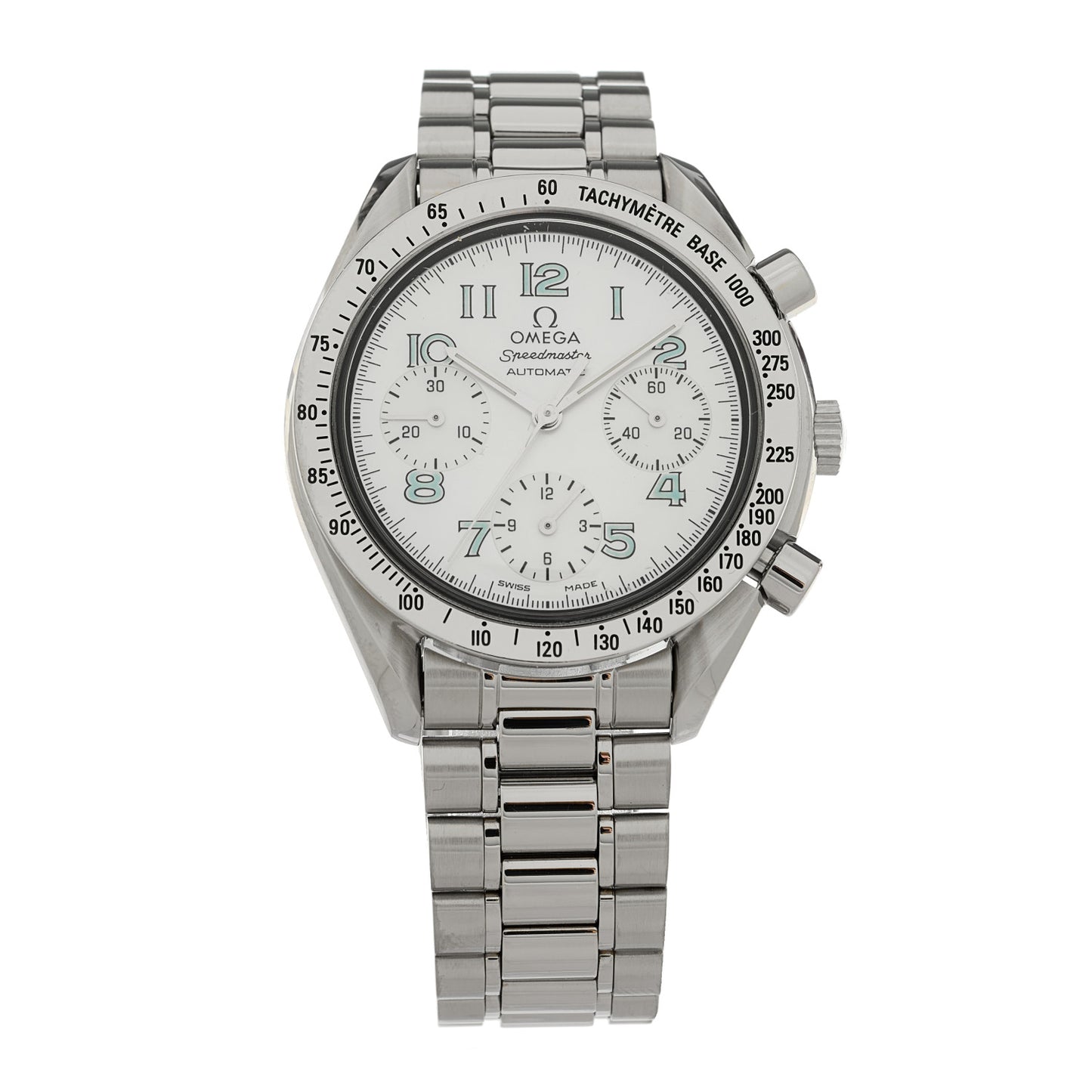 Stainless Steel Mother of Pearl 39mm Speedmaster Chronograph Automatic Watch 3502.71