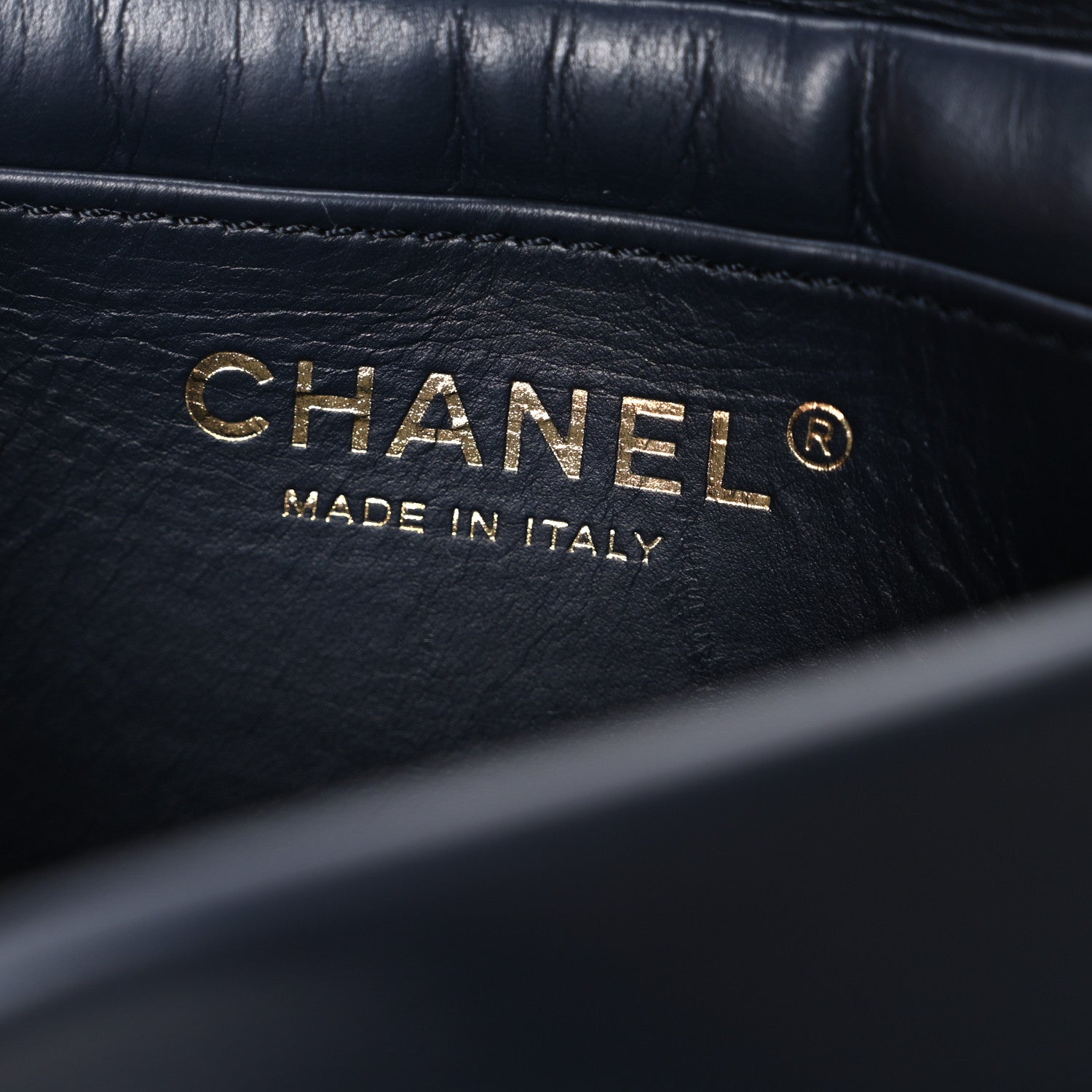 Chanel Calfskin Quilted Mini Nailed CC Flap Bag Blue 6 of 10