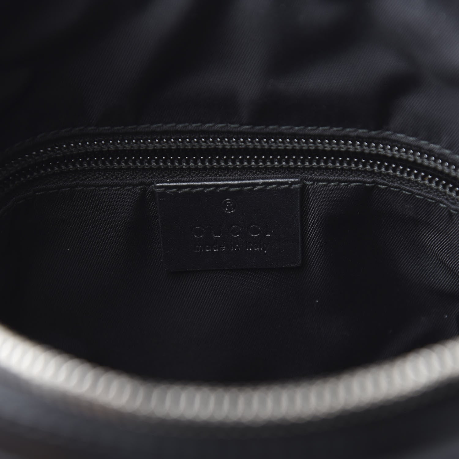 Gucci GG Supreme Monogram Web Messenger Bag Black 5 of 10