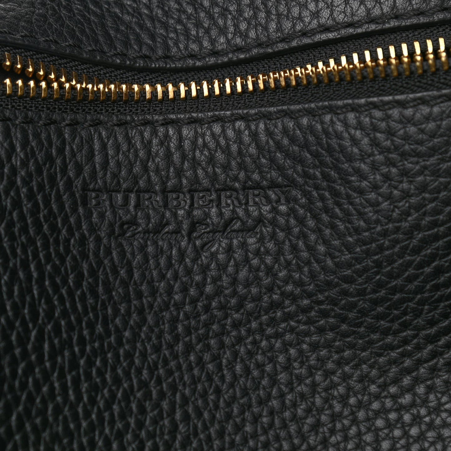Grainy Calfskin Remington Tote Black