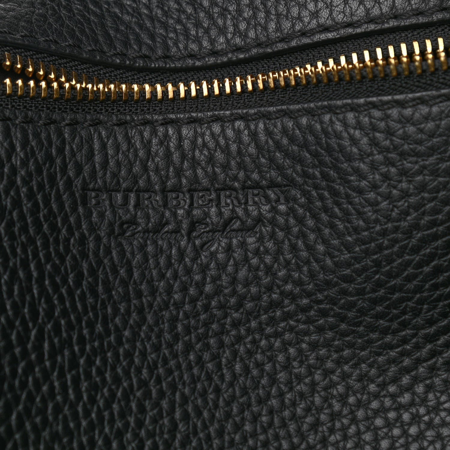 Burberry Grainy Calfskin Remington Tote Black 8 of 11