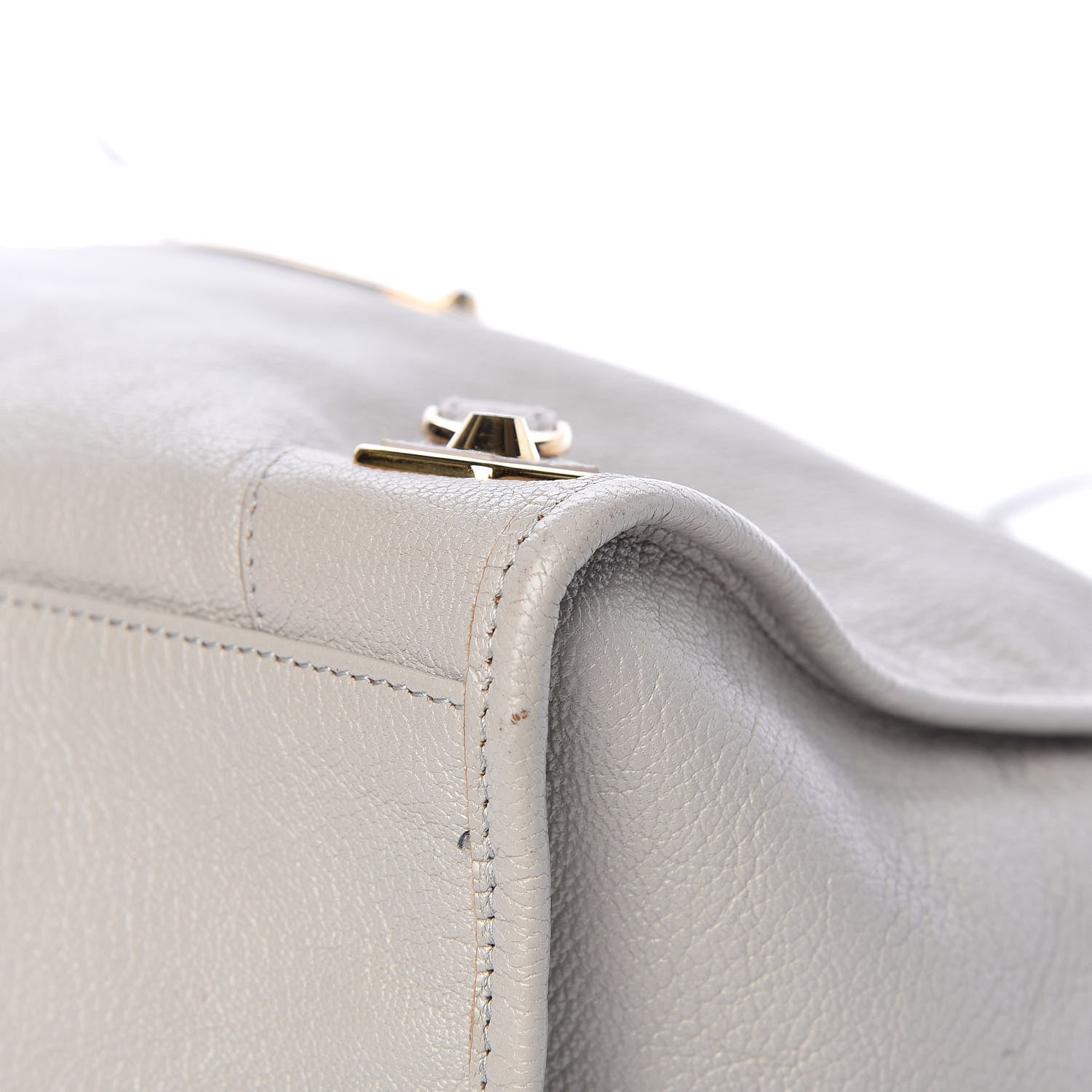 Balenciaga Chevre Gold Metallic Edge Hardware City Gris Glace 9 of 15