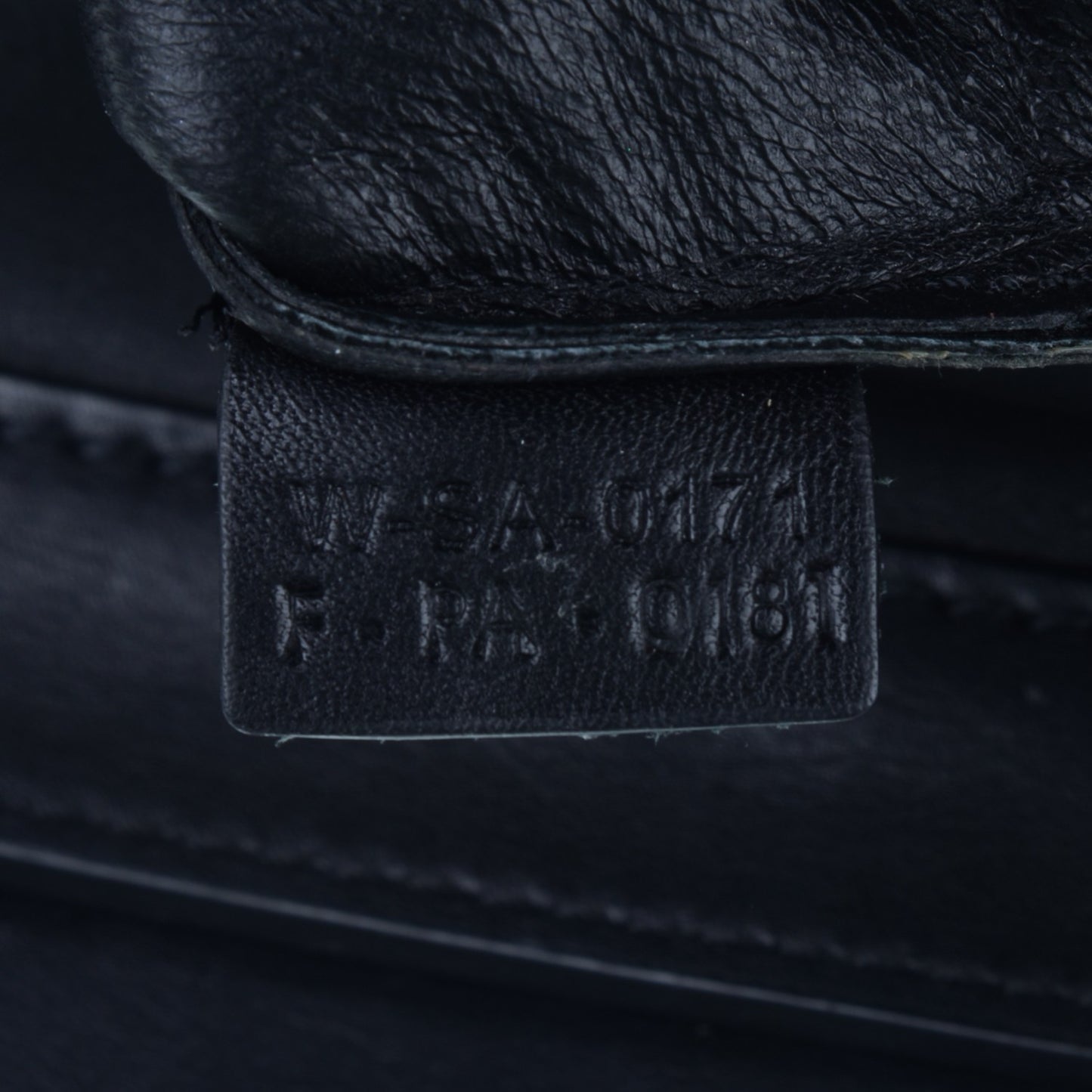 Smooth Calfskin Mini Luggage Black