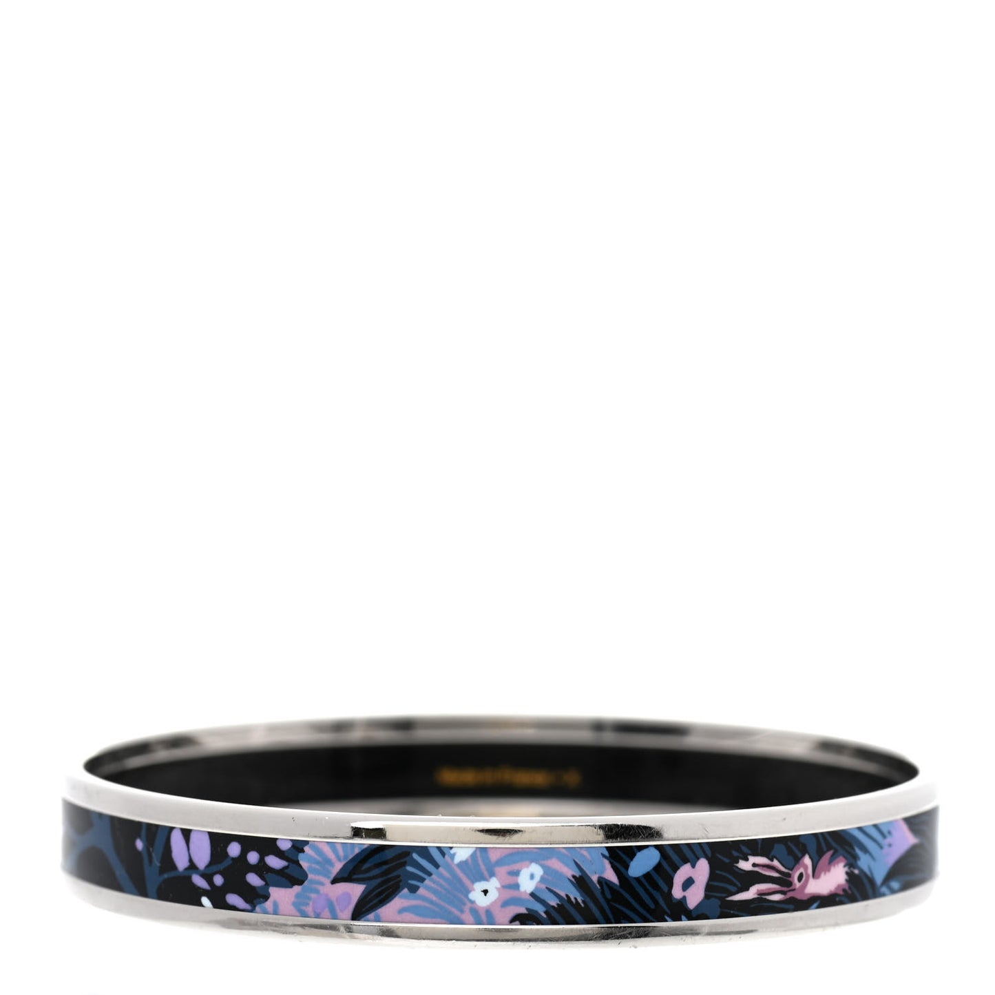 Enamel Printed Narrow Dans un Jardin Anglais Bracelet 65 Arts And Crafts