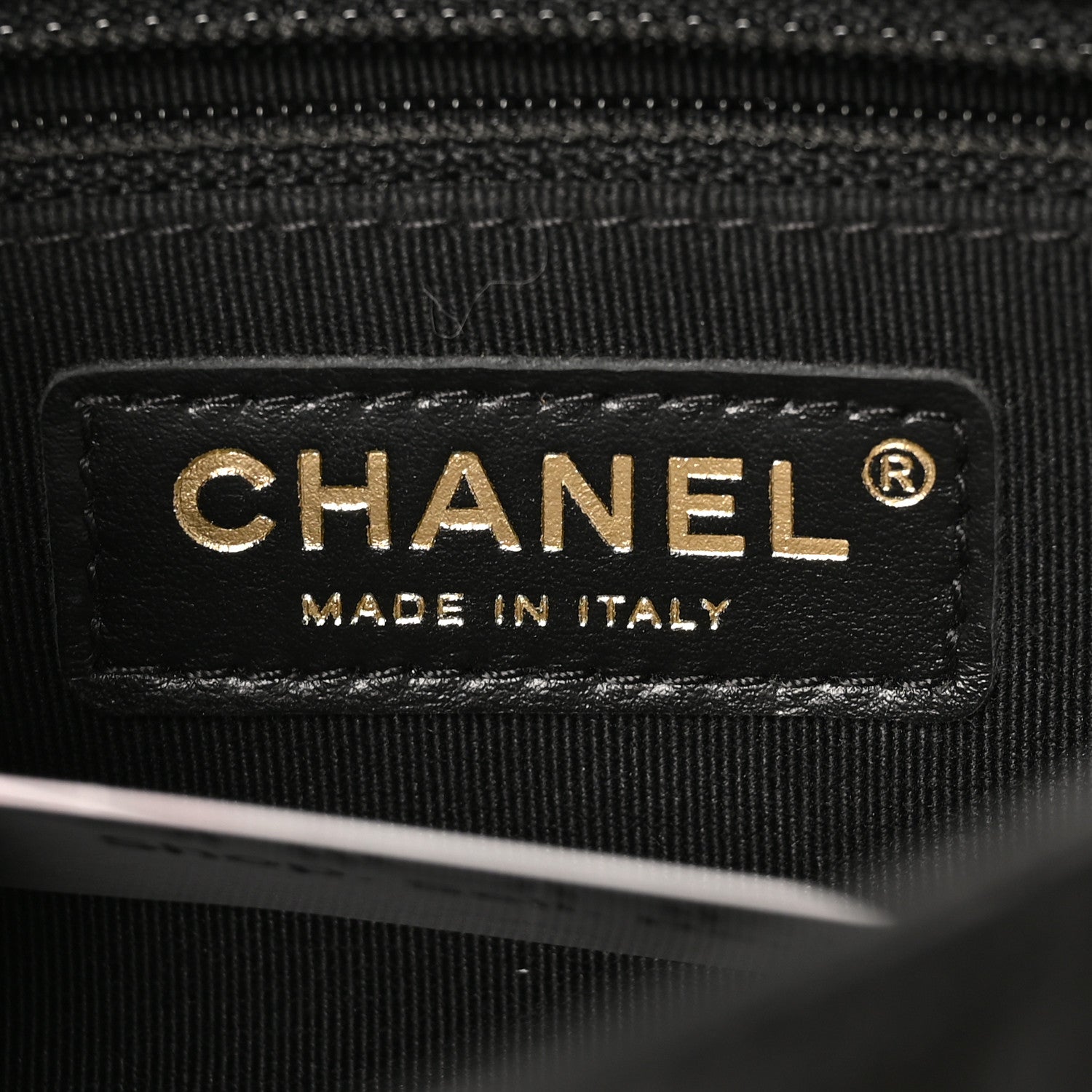 Chanel Calfskin Stitched Chain Flap Black 6 of 10