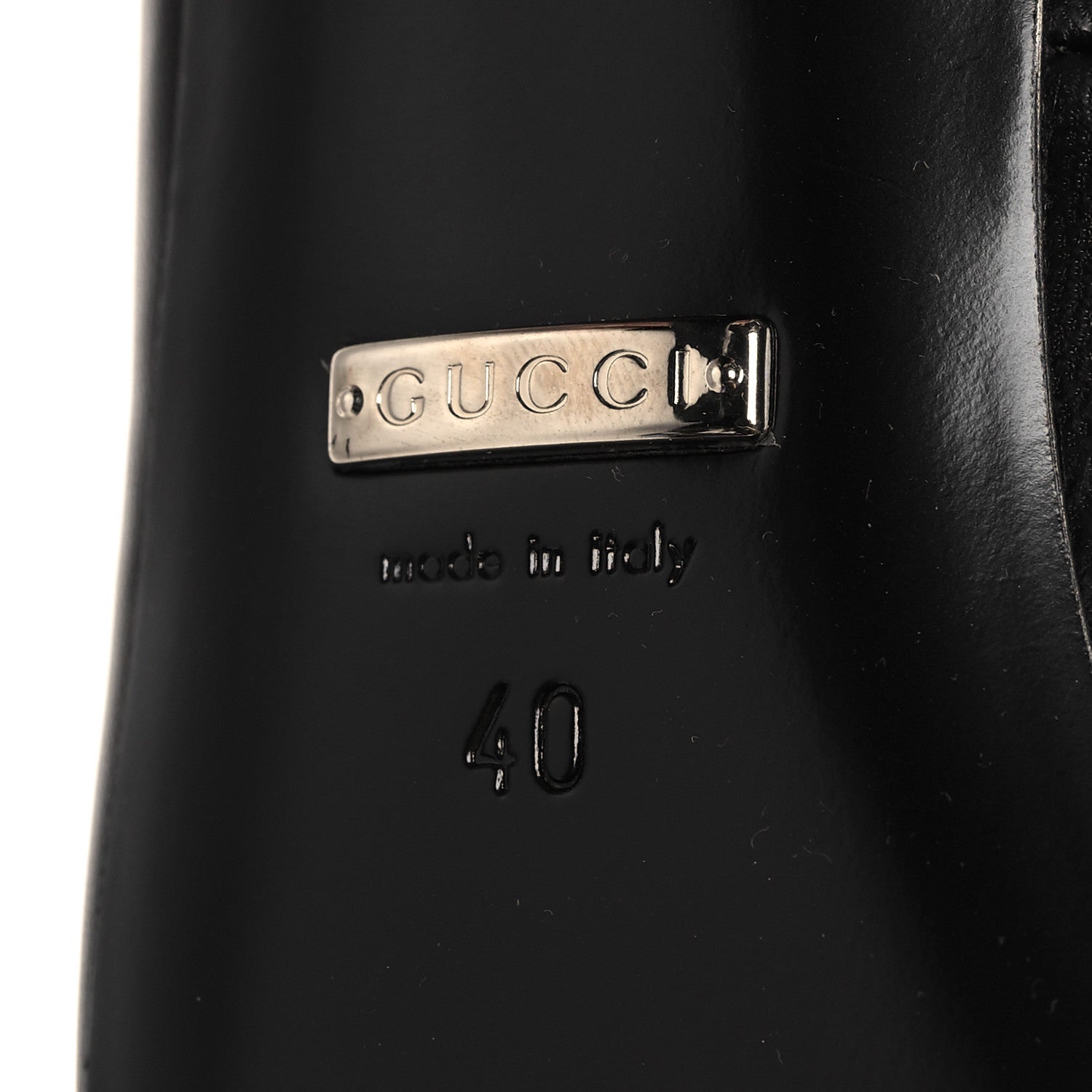 Gucci Malaga Kid GG 95mm Pumps 40 Black 7 of 9