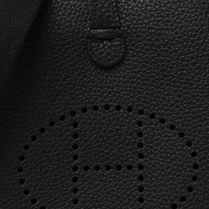 Hermes Taurillon Clemence Evelyne TPM Black 8 of 11