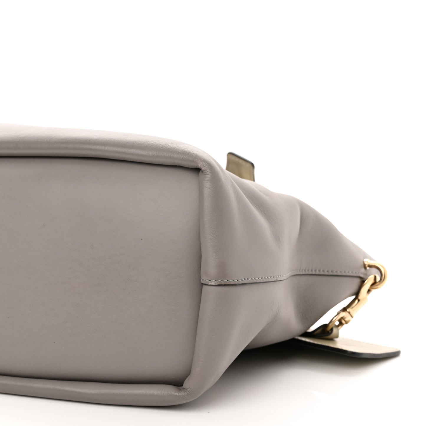 Smooth Calfskin Large Baylee Tote Cashmere Grey
