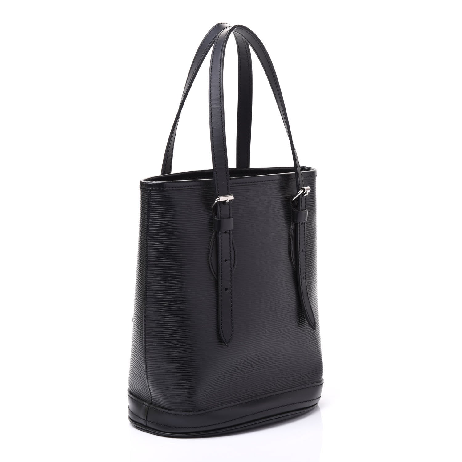 Louis Vuitton Epi Petit Bucket 23 Black 2 of 10