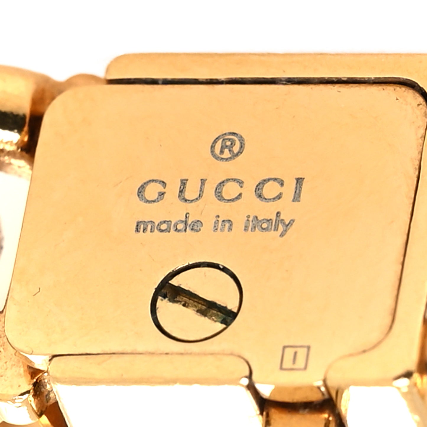 Interlocking G Curb Chain Bracelet Gold