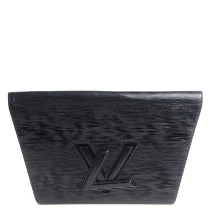 Louis Vuitton Epi Pochette Trapeze Black 1 of 7