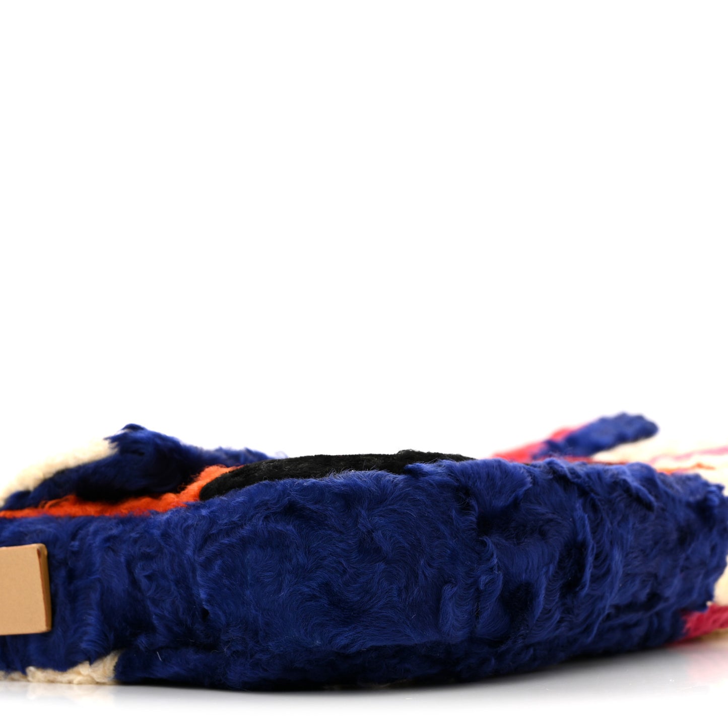 Persian Lamb Fur Baguette Multicolor