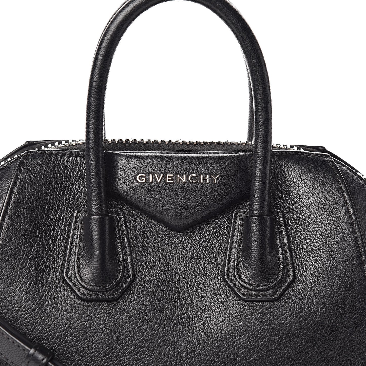 Sugar Goatskin Mini Antigona Black