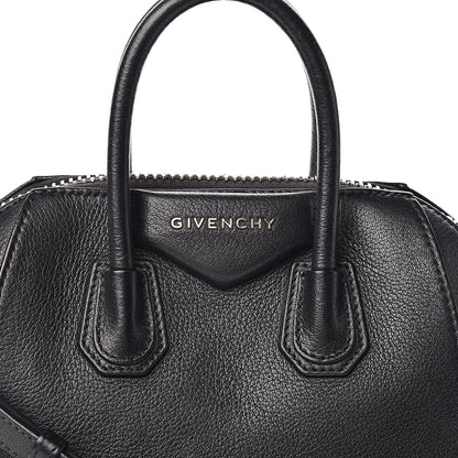 Givenchy Sugar Goatskin Mini Antigona Black 12 of 12