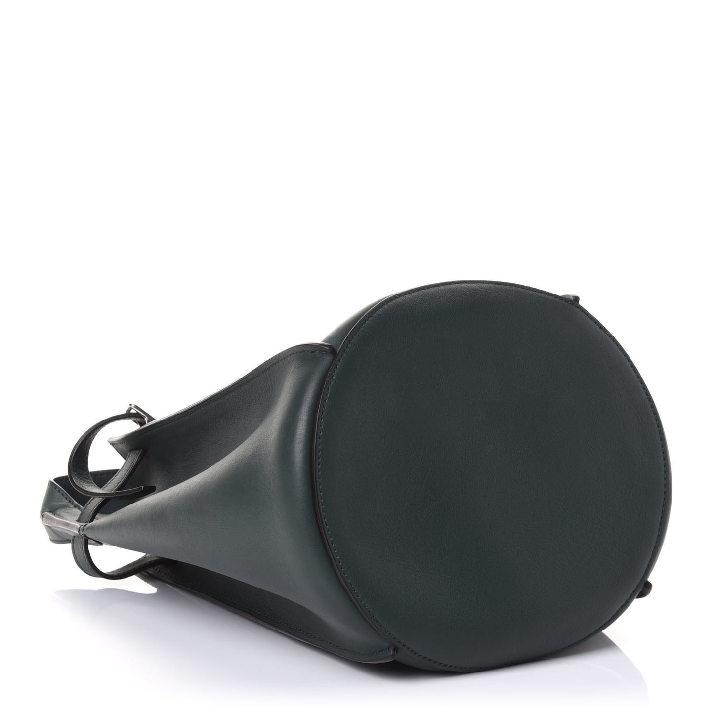 Supple Grained Calfskin Big Bag Bucket Amazone