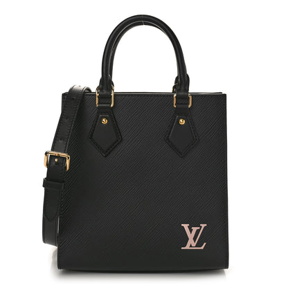 Louis Vuitton Epi Sac Plat BB Black 1 of 9