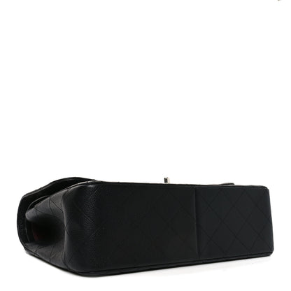Chanel Caviar Quilted Jumbo Double Flap Black 4 of 11