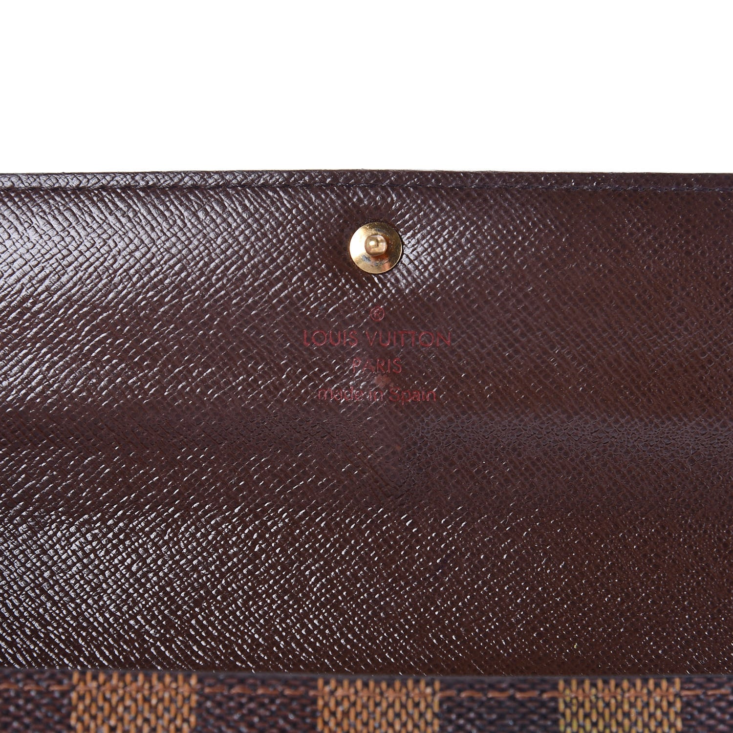 Louis Vuitton Damier Ebene Sarah Wallet 6 of 15