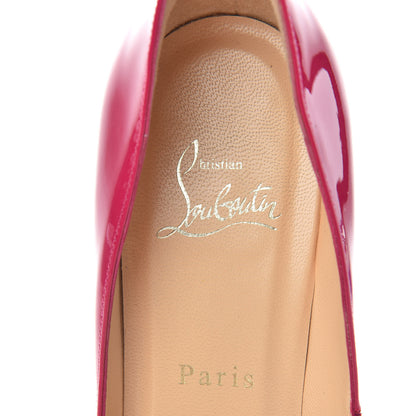Christian Louboutin Patent Pigalle 120 Pumps 38 Fuchsia 8 of 9