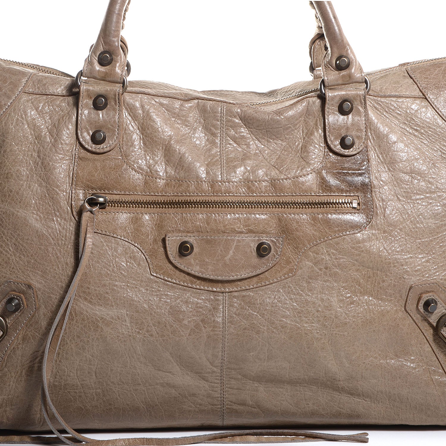 Balenciaga Chevre Classic Hardware Work Sandstone 11 of 11