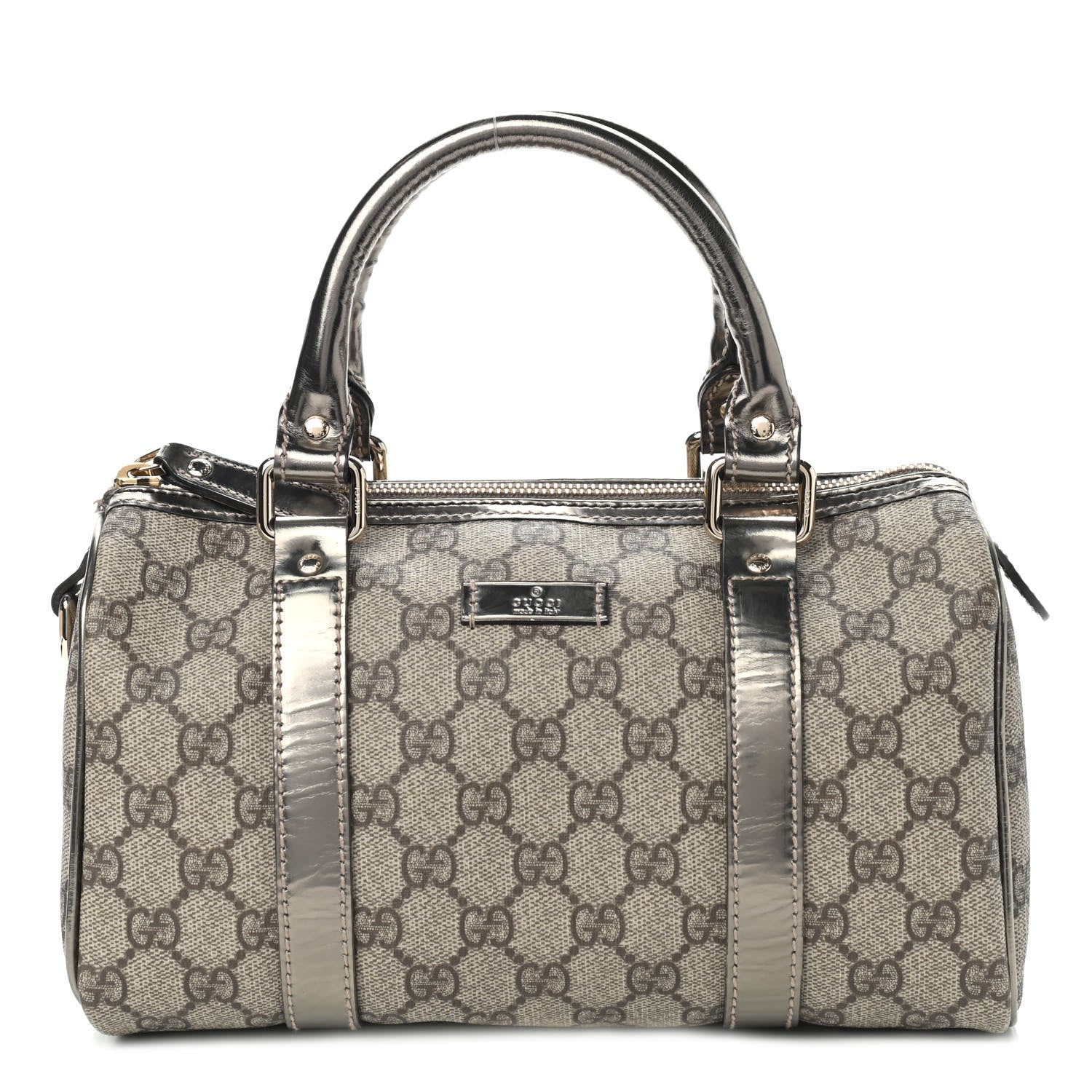Gucci GG Plus Monogram Small Joy Boston Metallic 1 of 18