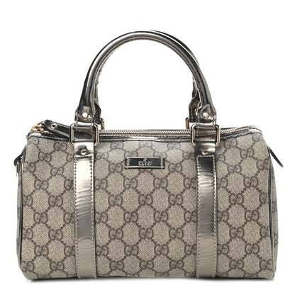 Gucci GG Plus Monogram Small Joy Boston Metallic 1 of 18