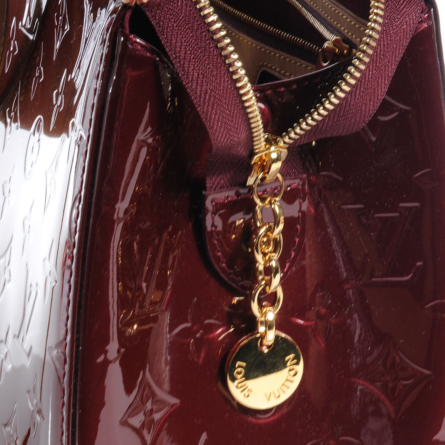 Louis Vuitton Vernis Brea MM Rouge Fauviste 10 of 10