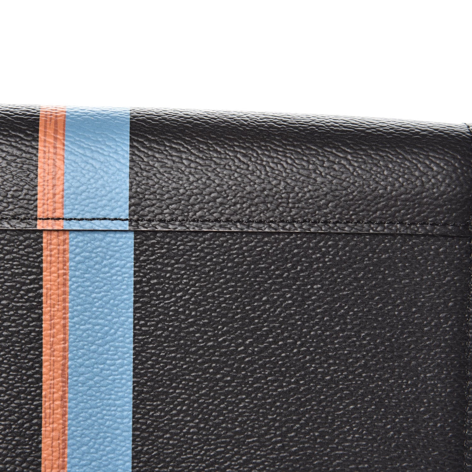 Louis Vuitton Monogram Stripe Twist Chain Wallet 9 of 10