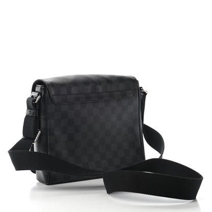 Louis Vuitton Damier Graphite District PM 3 of 9