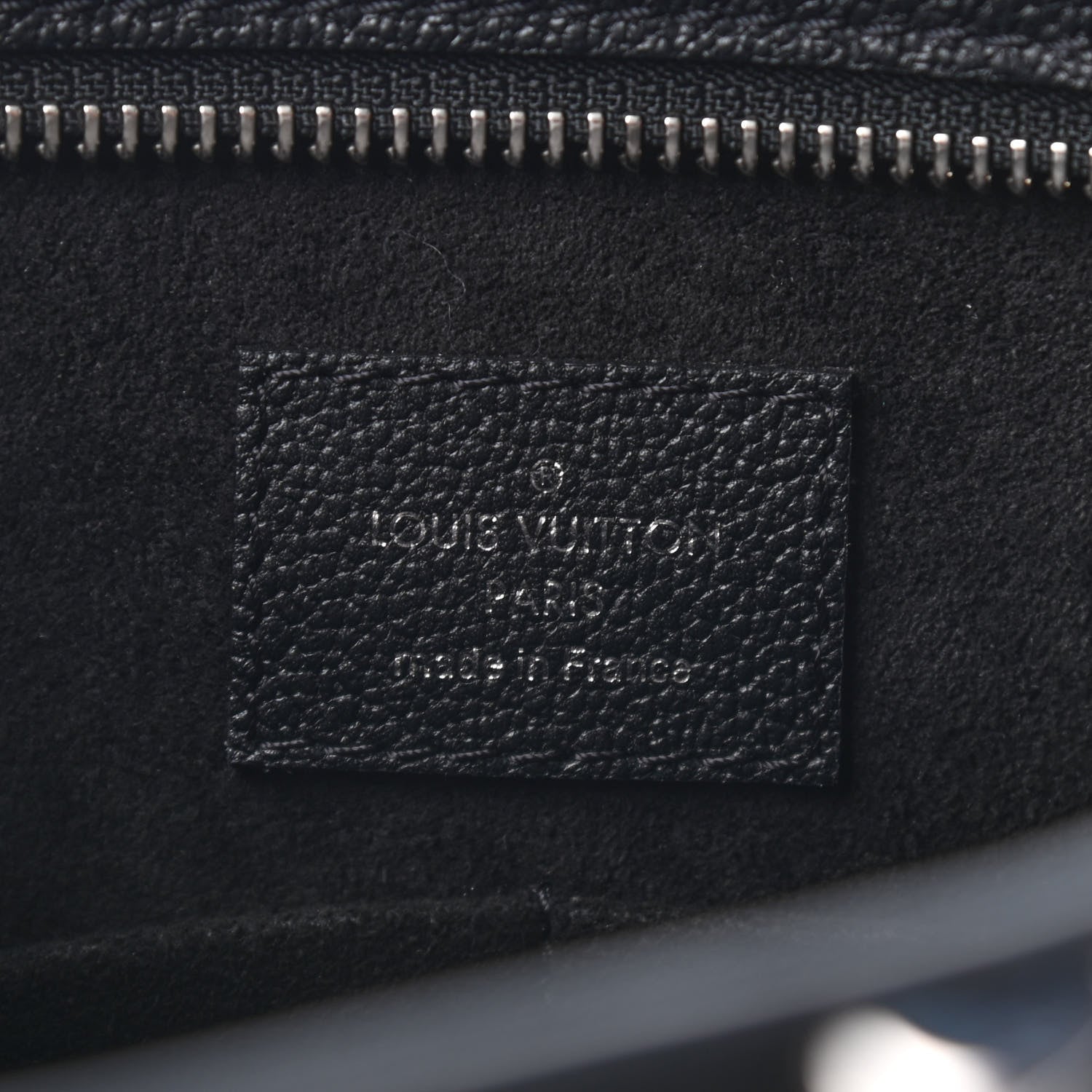 Louis Vuitton Monogram Cuir Plume Very Zipped Tote Black 5 of 7