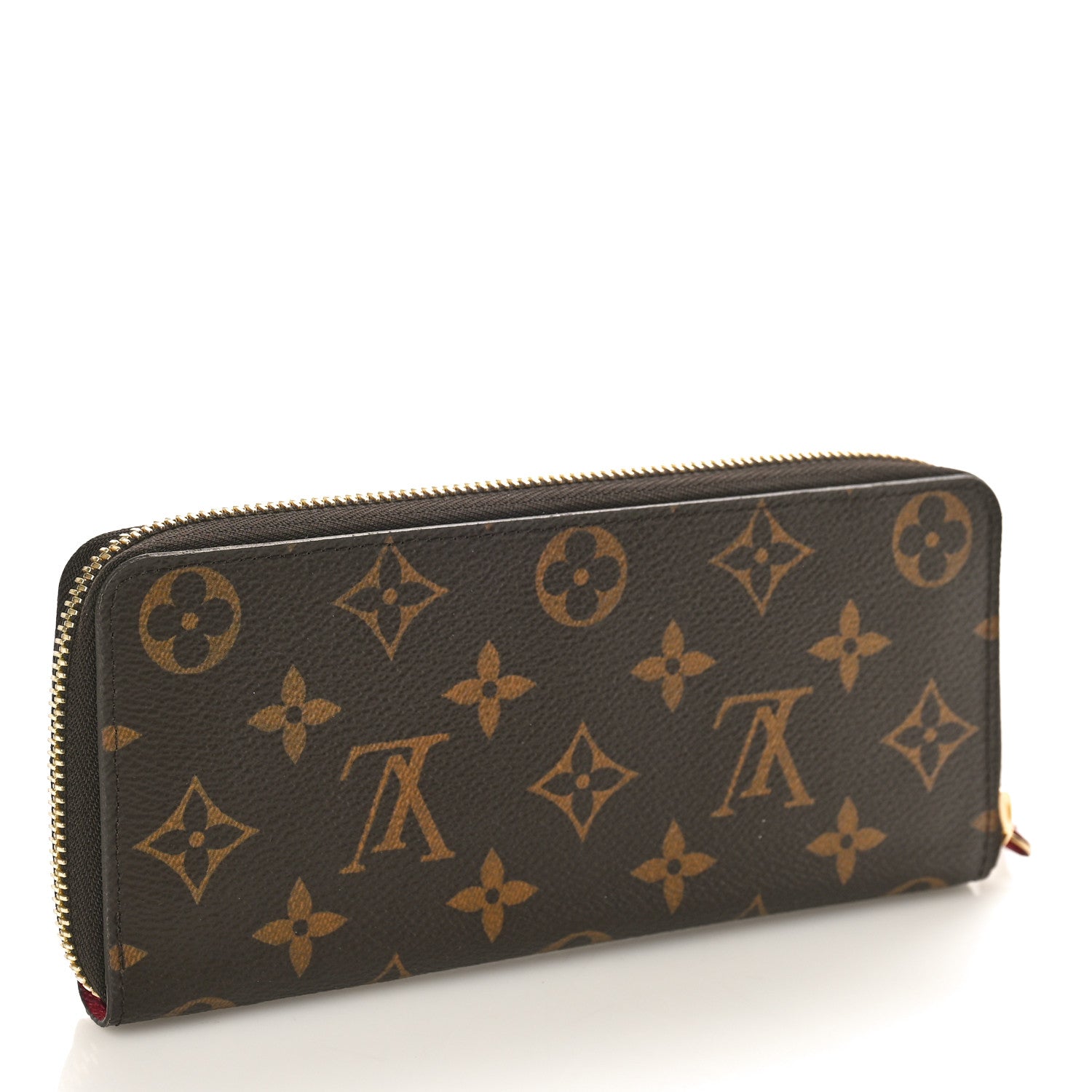 Louis Vuitton Monogram Clemence Wallet Fuchsia 3 of 7